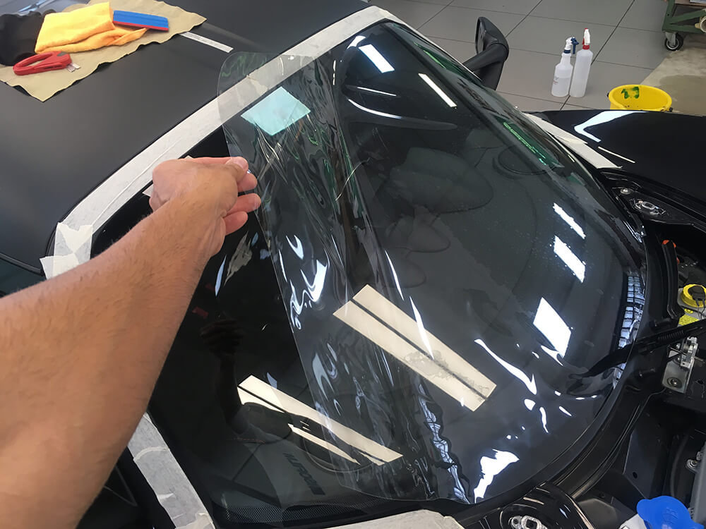 Kit di raschietti per Auto TARTIERY 8 PCS Kit di Strumenti per linstallazione di pellicole per vetri per Auto Professionali per Auto per Automobili Finestre in Vinile per la rifinitura di vetri